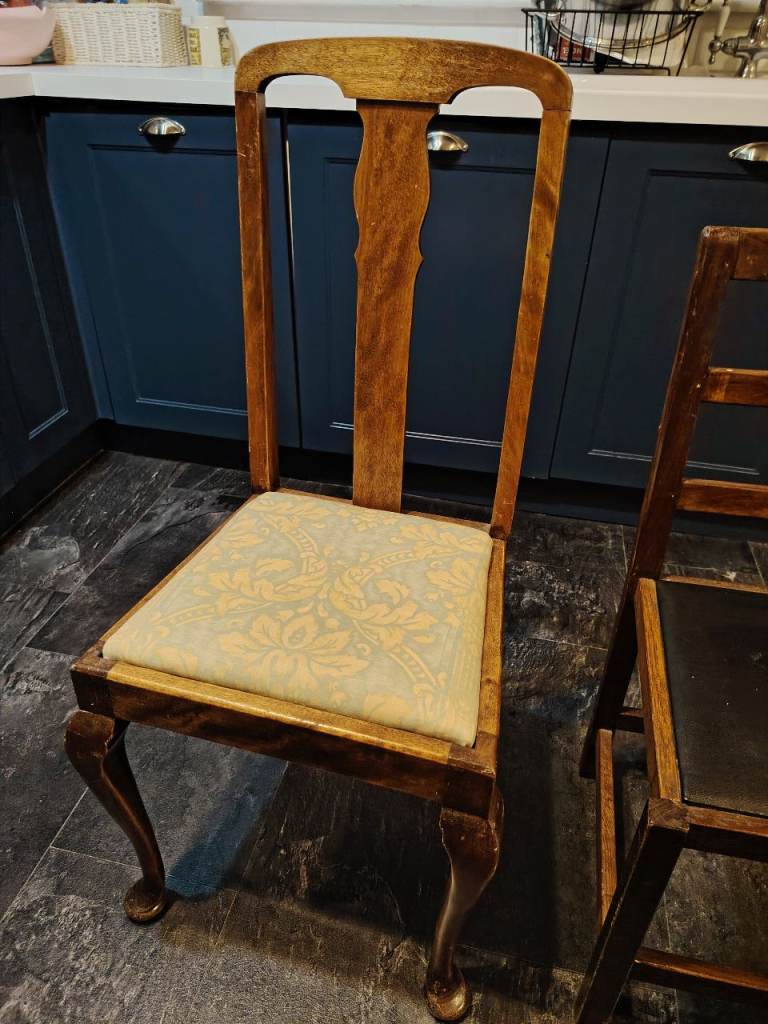 Antique queen Anne chair