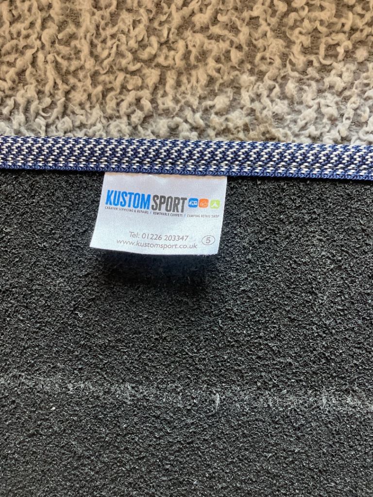 Carpet from Elddis 196 peugeot boxer cab