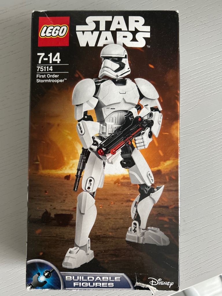 Storm trooper Lego set in box 75114