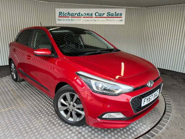 2017 Hyundai i20 1.2 Premium SE Nav 5dr HATCHBACK PETROL Manual