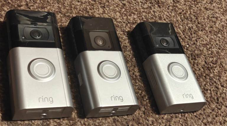 Ring Doorbell 4 and plus x 3