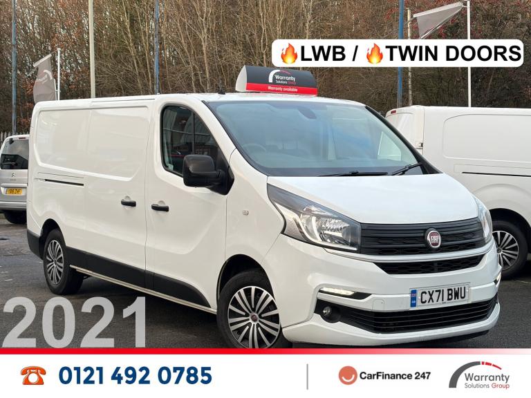 2021 Fiat Talento 2.0 Multijet 120 Tecnico Van Start Stop PANEL VAN Diesel Manual