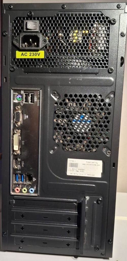 Desktop Computer, AMD A4-7300 3.80GHz, 8Gb RAM, Win 10, 128Gb SSD