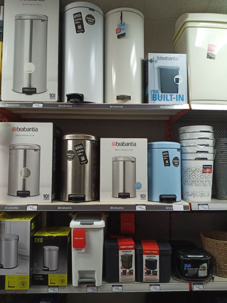 Kitchen / Bathroom / Office / House Bins are in stock