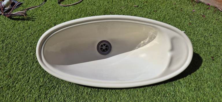 Bathroom sink with mixer tap or without.