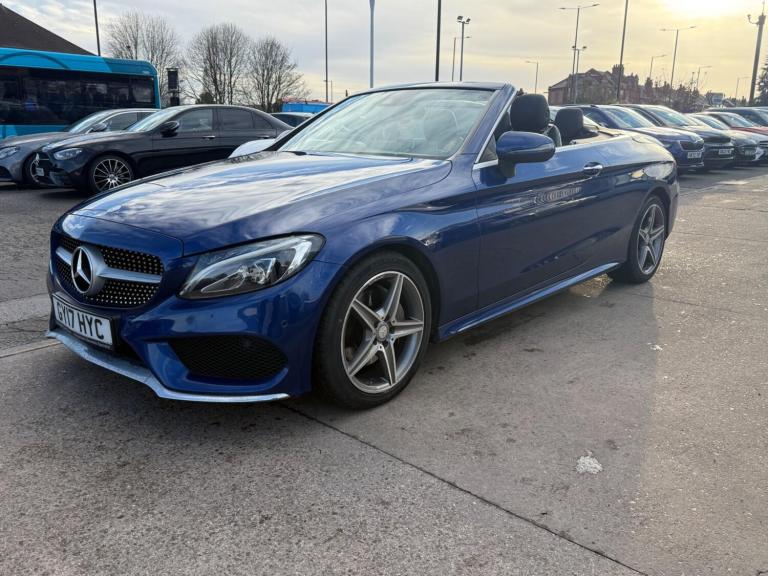  Mercedes-Benz C Class 2.1 C220d AMG Line (Premium Plus) Cabriolet G-Tronic+ Euro 6 (s/s) 2dr Die...