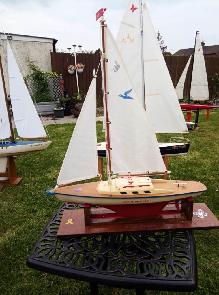 Model yacht
