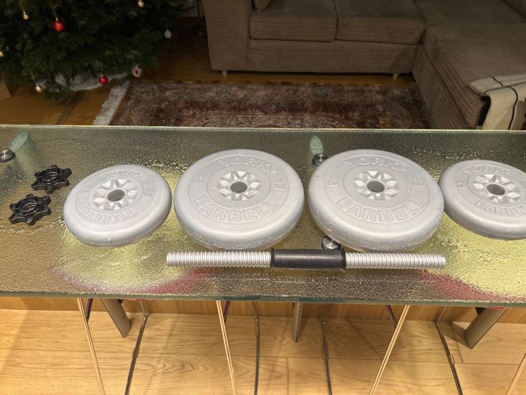 York adjustable dumbbell 