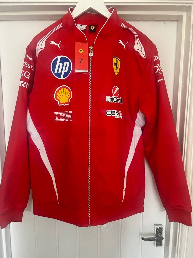 Formula 1 Scuderia Ferrari 2026 Team Racing Jacket