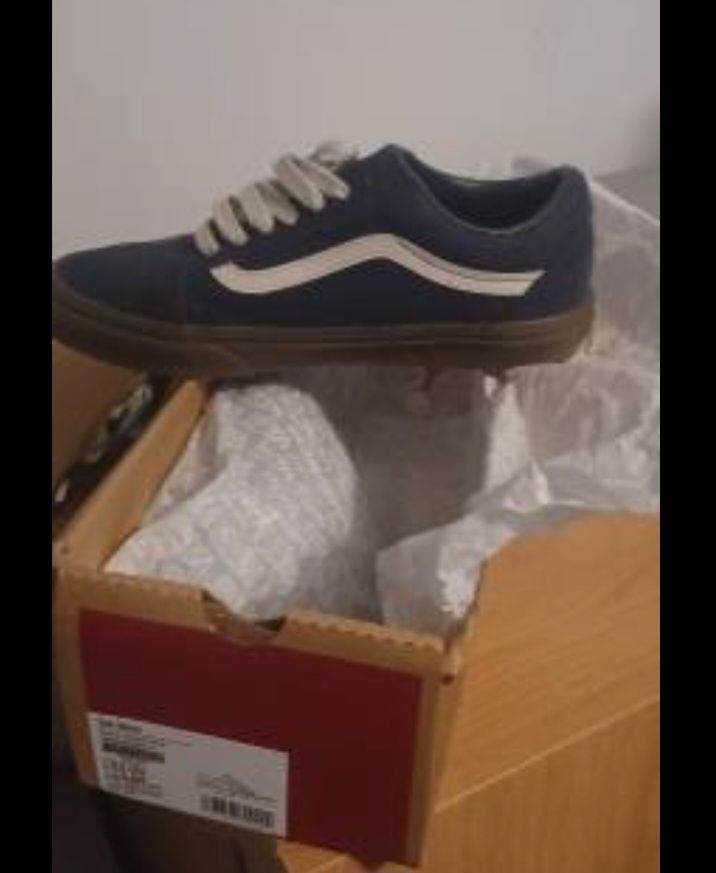 Navy Old skool vans 