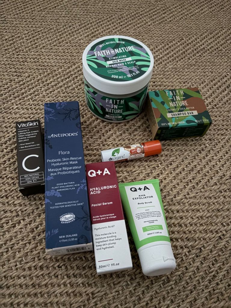 Job Lot Beauty Bundle Hair, Body, and Face Products Recently Purchased