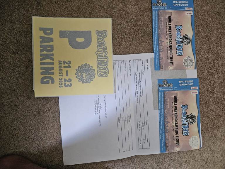 Beautiful Days festival tickets