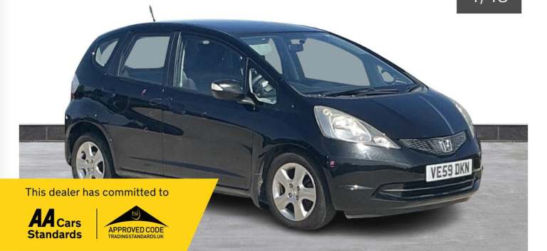 2009 Honda Jazz 1.4 i-VTEC ES 5dr i-SHIFT Auto HATCHBACK PETROL Automatic
