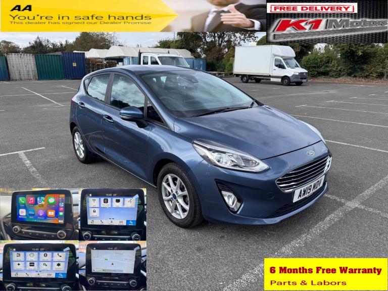 2019 Ford Fiesta 1.0 EcoBoost Zetec 5dr HATCHBACK Petrol Manual