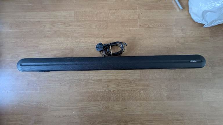 Black Soundbar with Power Cable – Good Condition