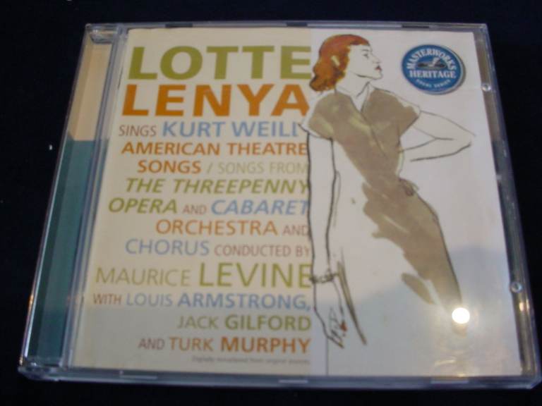 LOTTE LENYA Sings Kurt Weill CLASSIC CD  