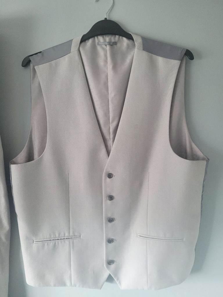 Matching Next waistcoat and trousers wedding style