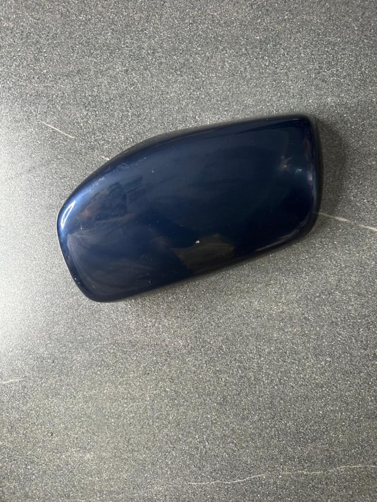 BMW 5 Series E60 Driver Side Wing Mirror Cover Cap Blue 2003–2010