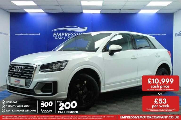2019 19 AUDI Q2 1.5 TFSI COD 35 SPORT SUV 5DR PETROL MANUAL EURO 6 (S/S) (150 PS