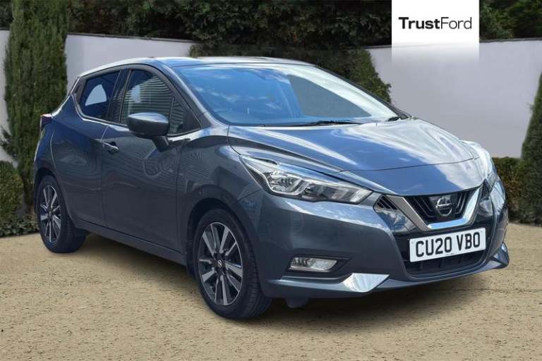 2020 Nissan Micra 1.0 IG-T 100 Tekna 5dr with Sat Nav, Rear Sensors and Auto Lights Manual Hatchb...