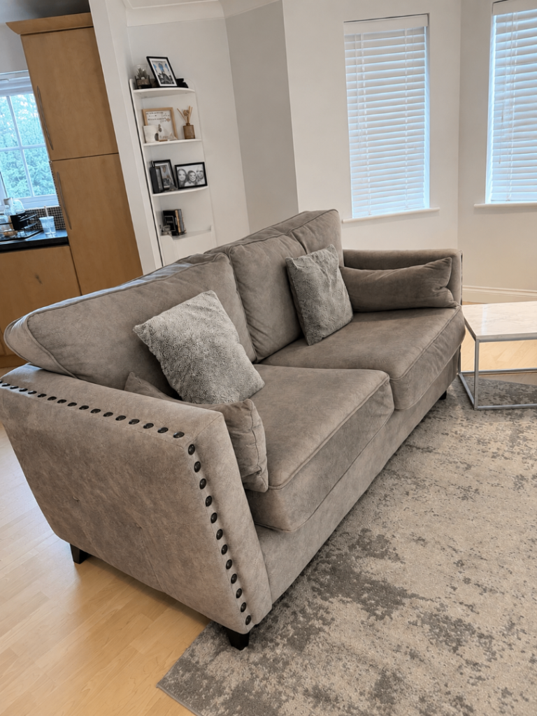 2 seater sofa & chair 