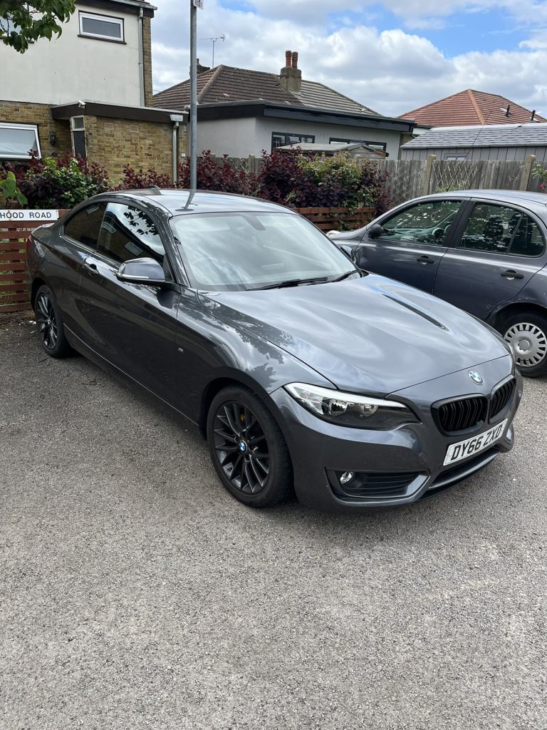 66 reg bmw 2 series sport 