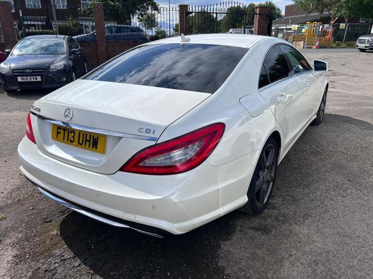 2013, MERCEDES-BENZ CLS 2.1 CLS250 CDI AMG Sport White Auto Diesel