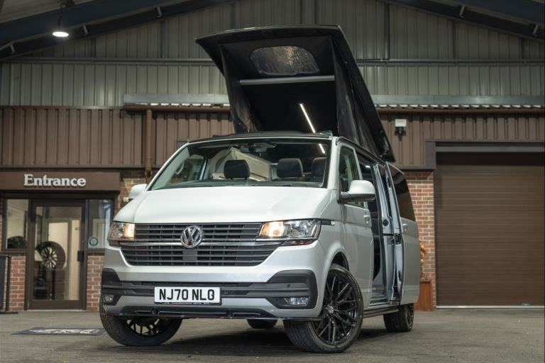 Volkswagen Transporter T6.1 Metallic Silver Long Wheelbase Campervan