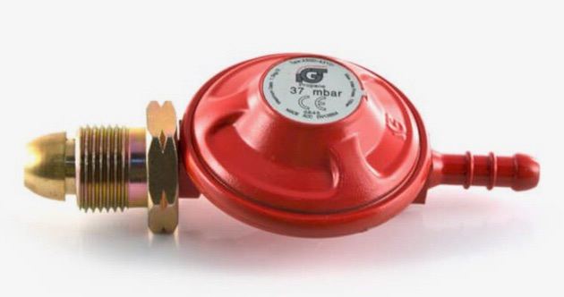 New Propane Gas Bottle Regulator - Screw thread, Calor, FloGas + other brands