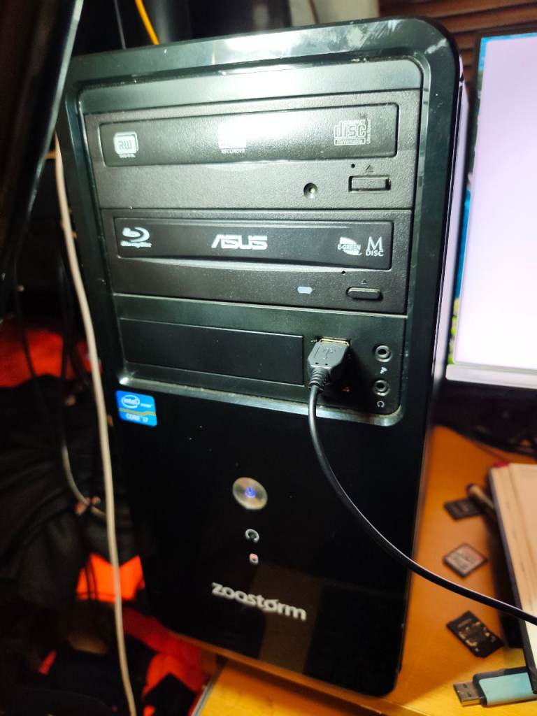 Zoostorm Desktop PC - Intel i7, 16GB RAM, 2TB HDD, Windows 11