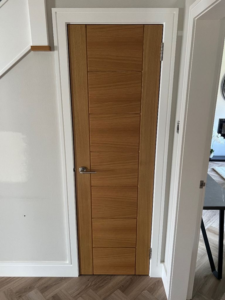 *** FREE **** 2no. - XL Joinery Internal Essential Oak Pre-Finished Palermo