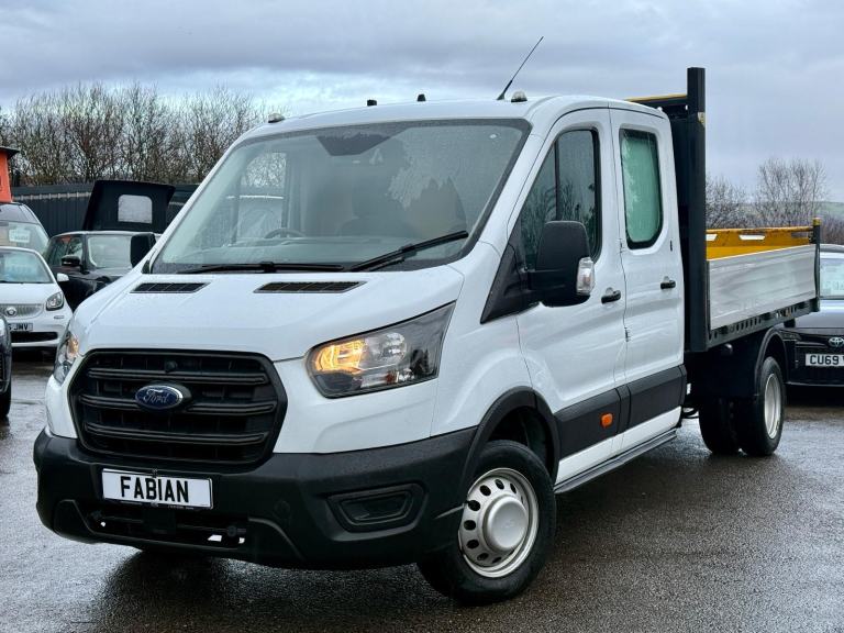 2022 Ford Transit 2.0 350 Double Cab Tipper Diesel Manual RWD **NO VAT - MINT**