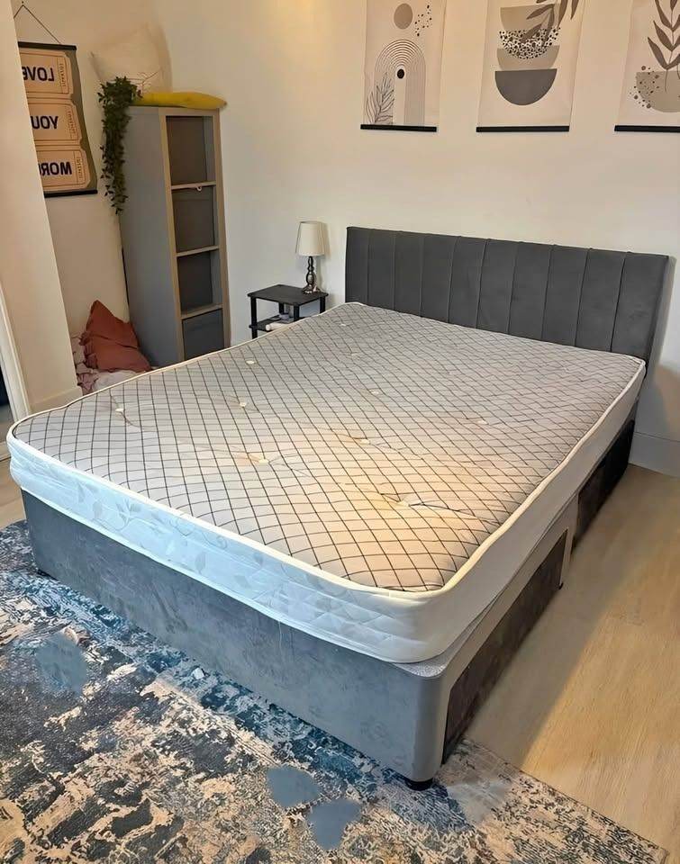 COMFORT SALE || Divan 5FT King Size Bed Base With Mattress & Storage Option || FREE DELIVERY
