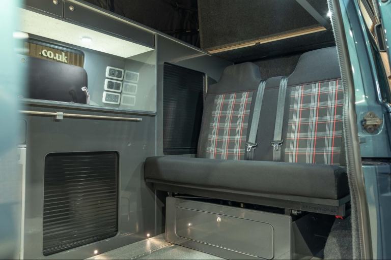  Volkswagen Transporter Stunning Bamboo Green T6 Campervan Conversion