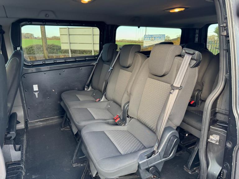 2019 Ford Transit Custom 2.0 EcoBlue 130ps Low Roof Kombi Trend Van MINIBUS LIKE TOURNEO AIR CON ...