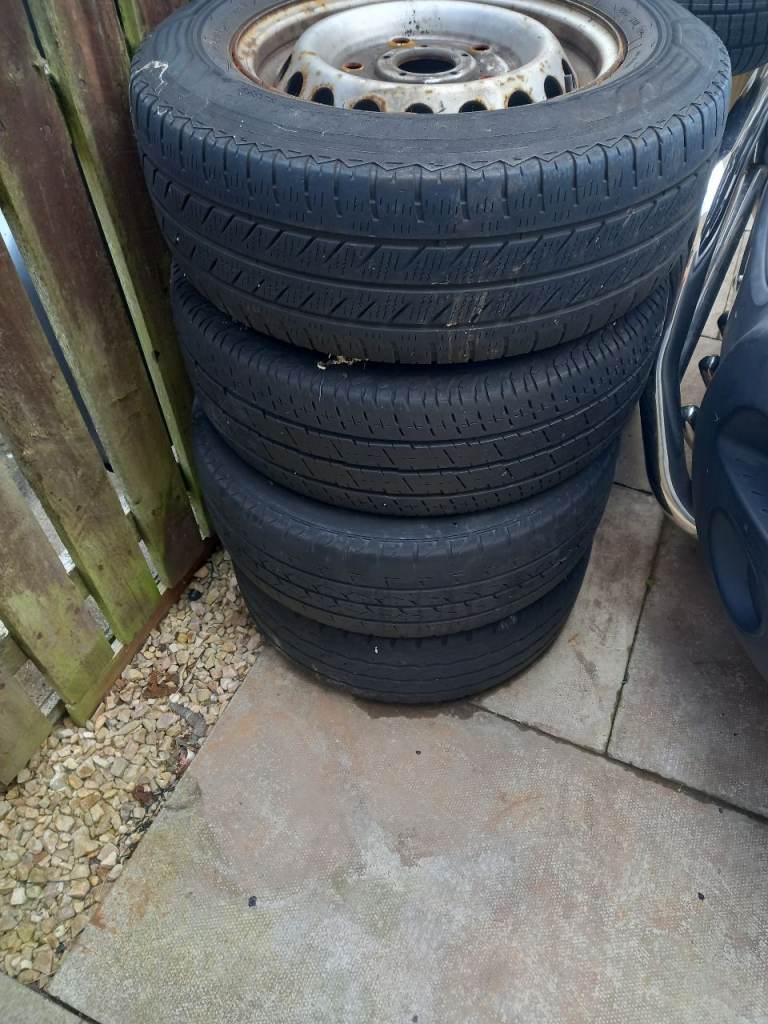 Transit wheels and tyres 