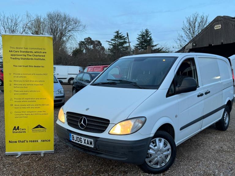 2006 Mercedes-Benz Vito 111CDI Van PANEL VAN DIESEL Manual