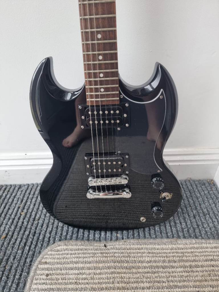 Epiphone Special SG Model Electric Guitar - Black, Good Condition