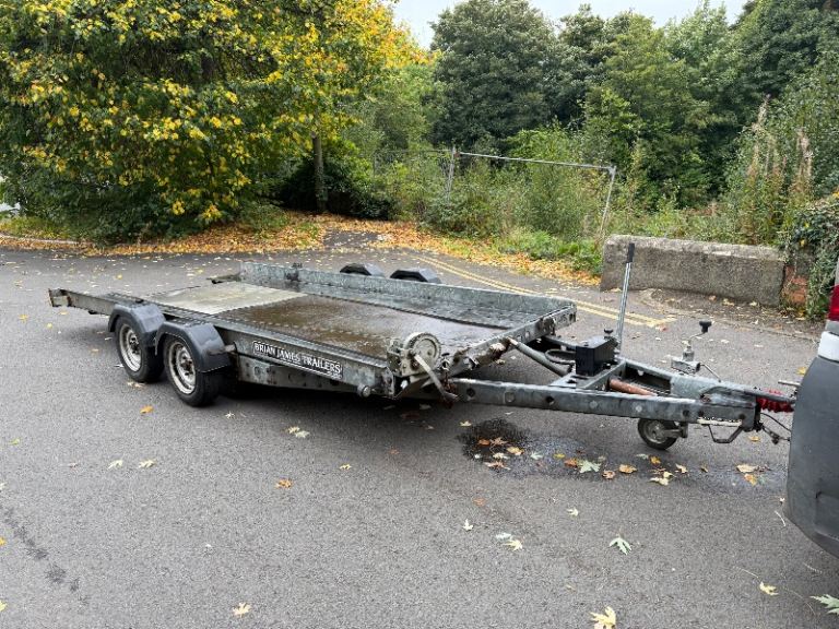 14FT Brain James car transporter trailer 