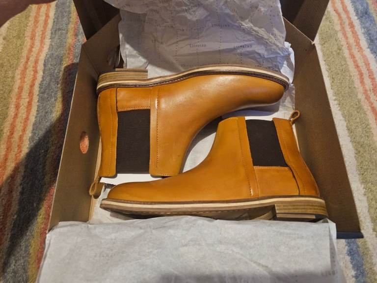 Firetrap Charlton Boots Tan (Size 10)