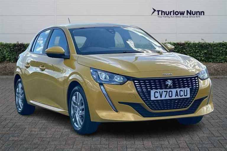 2020 Peugeot 208 1.2 PureTech Active Hatchback 5dr Petrol Manual Euro 6 (s/s) (75 ps) Hatchback P...