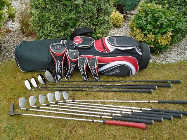 【新品未使用】Seve Ballesteros AUGUSTAゴルフクラブセット Seve Ballesteros augusta MD golf set in cart bag 11 clubs