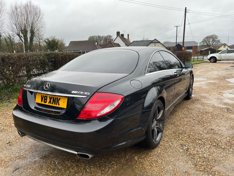 Mercedes-Benz CL500 5.5 V8,400 BHP, automatic, V8 private plate ,fully loaded, new service & battery