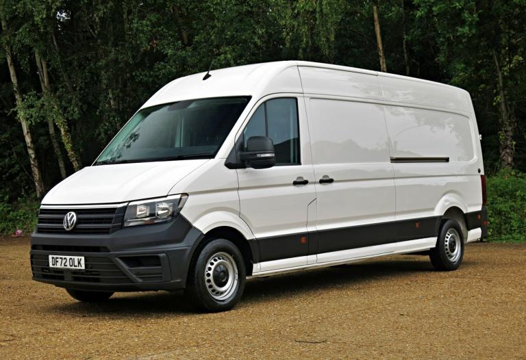 VOLKSWAGEN CRAFTER 140HP AIRCON TRENDLINE LWB HIGH ROOF CR35 EURO 6 White Manual