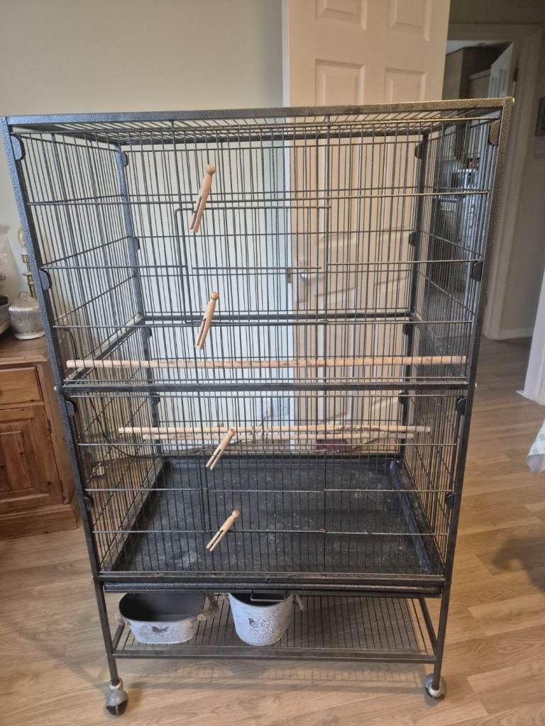 Bird / Rat cage on wheels for sale 