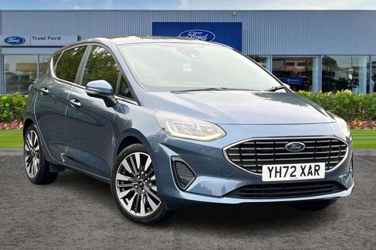 2022 Ford Fiesta 1.0 EcoBoost Hybrid mHEV 125 Titanium X 5dr HATCHBACK PETROL Manual