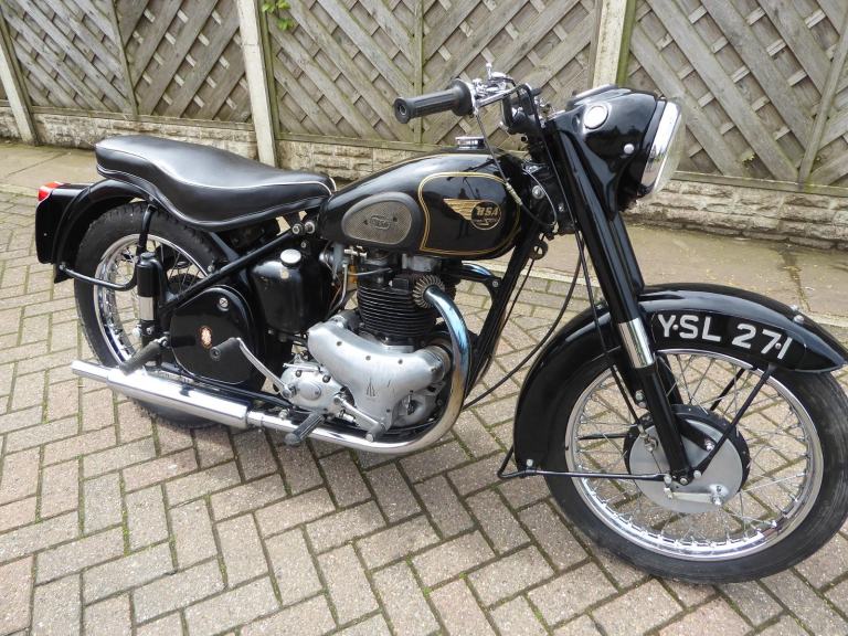 BSA A10 GOLDEN FLASH 650 1955 YSL271 NICE TIDY BIKE NEEDS RECOMMISSIONING