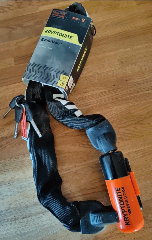 Kryptonite Evolution Series 4 1090 Chain Bike Lock