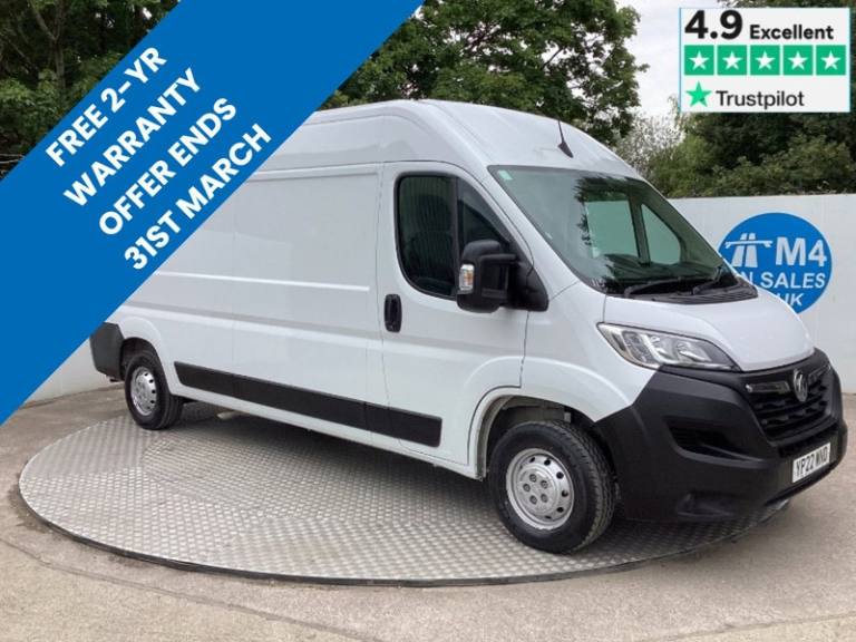 2022 Vauxhall Movano CDTi 3500 BiTurbo Dynamic LWB M/R A/C Euro 6 LWB Panel Van Diesel Manual