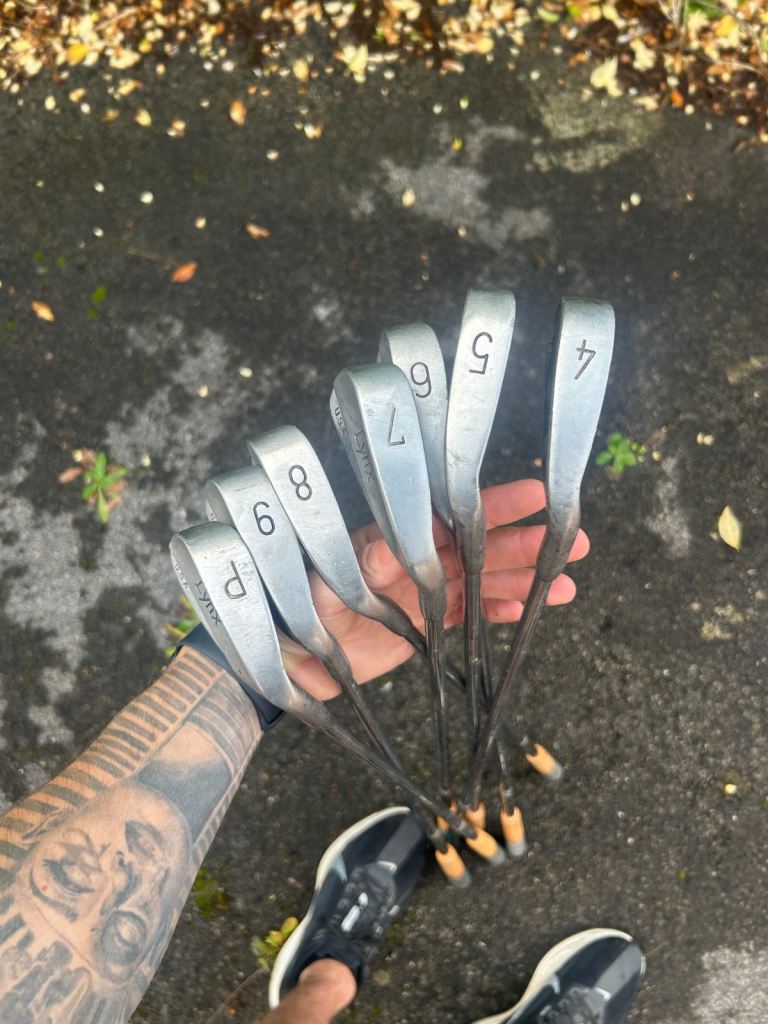 Golf irons (Lynx) 4-PW good condition